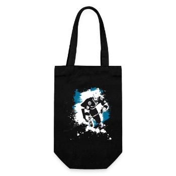Eishockey puck Eisbären Fan hockey angriff tor - Sac à bouteille - noir - Devant