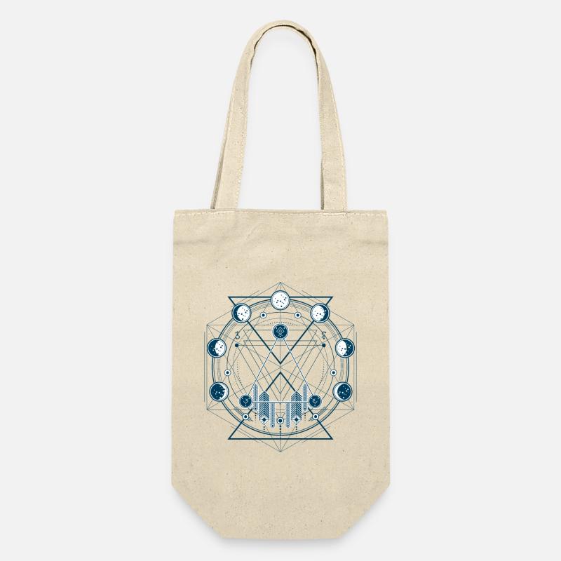 geometry - Gift Bag for Bottles - nature