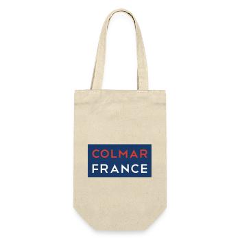 Colmar Elsass Shirt Alsace France - Geschenkbeutel für Flaschen - Natur - Vorne