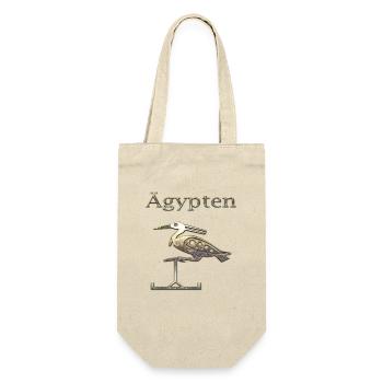 Ägypten 84 - Geschenkbeutel für Flaschen - Natur - Vorne