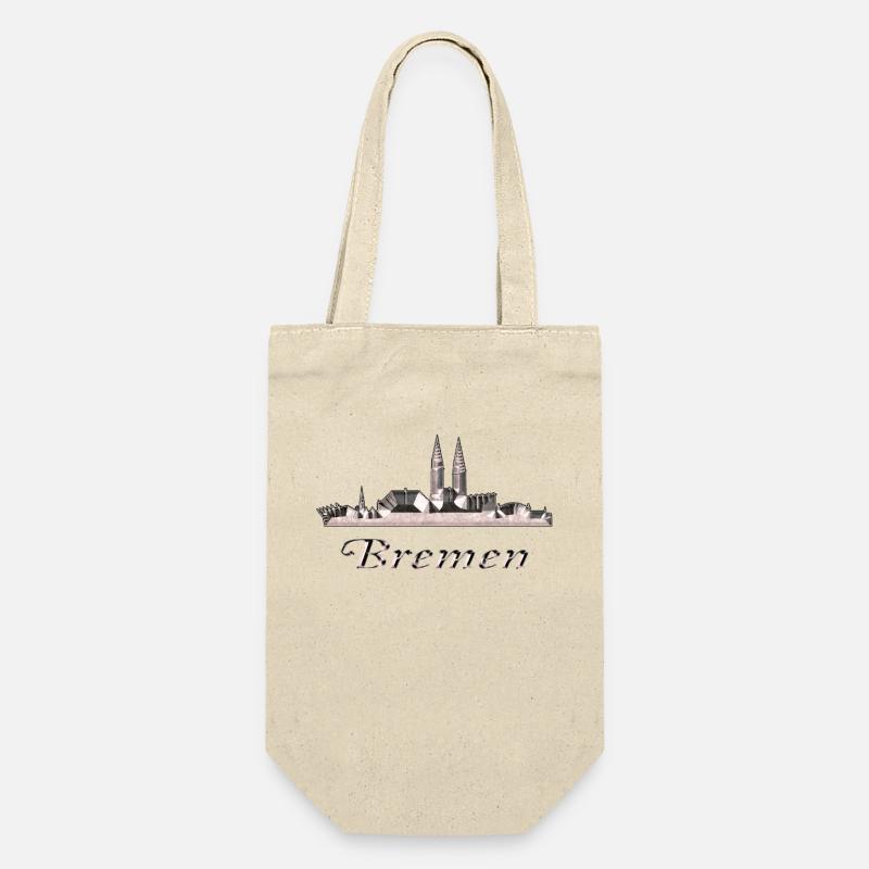 Bremen - Geschenkbeutel für Flaschen - Natur