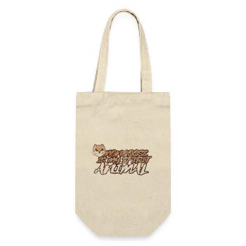 Mongoose animal - Gift Bag for Bottles - nature - Front