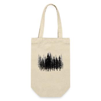 Forest Forests Forester Hunter Gift Idea Camping - Gift Bag for Bottles - nature - Front