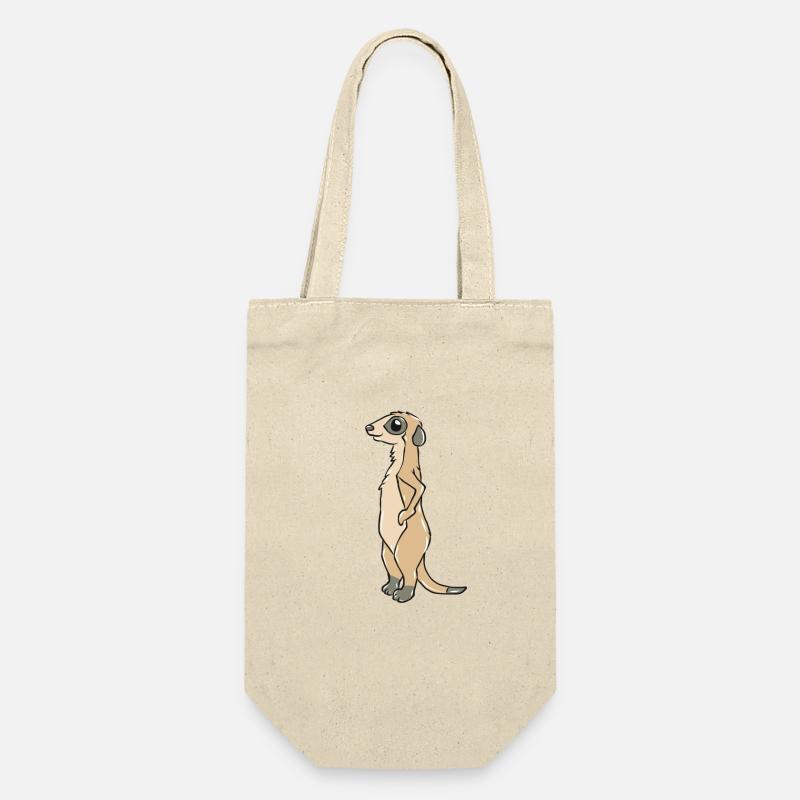 meerkat - Gift Bag for Bottles - nature