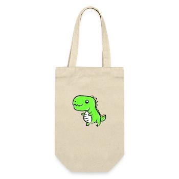 dinosaur - Gift Bag for Bottles - nature - Front