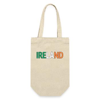 Ireland Color Block Typography - Gift Bag for Bottles - nature - Front