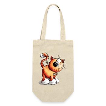 Drôle Chat - Sac à bouteille - nature - Devant