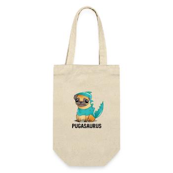 Costume de dinosaure carlin Kawaii Dessin animé Kawaii - Sac à bouteille - nature - Devant