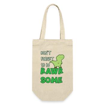 dinosaur - Gift Bag for Bottles - nature - Front
