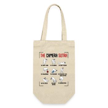 The Sutra Comic Panels Artwork - Gift Bag for Bottles - nature - Front