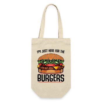 Illustration de cheeseburger - Sac à bouteille - nature - Devant