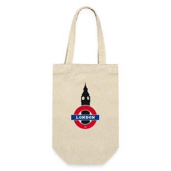london tower england brexit uk big ben trip reise - Geschenkbeutel für Flaschen - Natur - Vorne