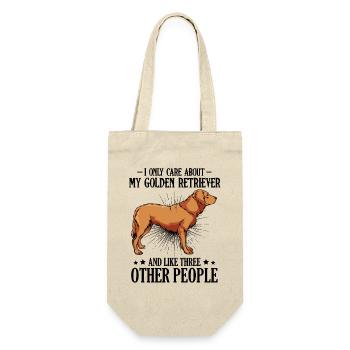 Golden Retriever Side Profile - Gift Bag for Bottles - nature - Front
