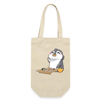 Penguin Kawaii - Gift Bag for Bottles - nature - Front