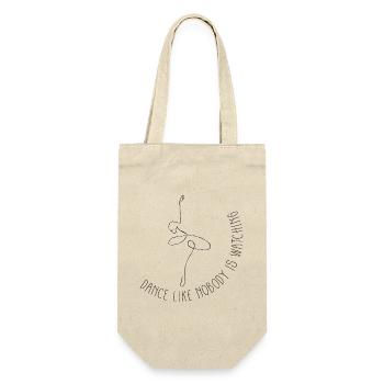 Ballet dancer ballerina - Gift Bag for Bottles - nature - Front
