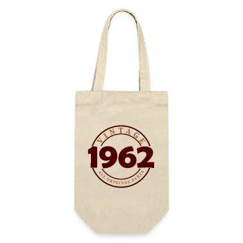 Timbre original vintage de 1962 - Sac à bouteille - nature - Devant