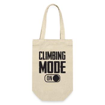 Climbing Mode Turn On Typography - Gift Bag for Bottles - nature - Front
