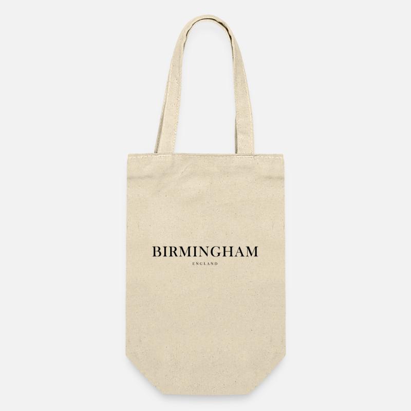 Birmingham England - Presentpåse för flaskor - natur
