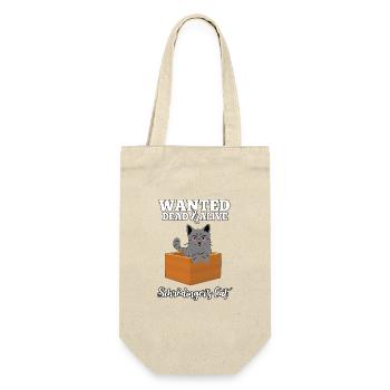 Wanted: Schrödinger's Cat - Dead & Alive Gift - Gift Bag for Bottles - nature - Front