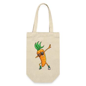 Drôle de carotte carotte - Sac à bouteille - nature - Devant