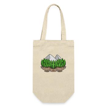 Montagne montagne - Sac à bouteille - nature - Devant