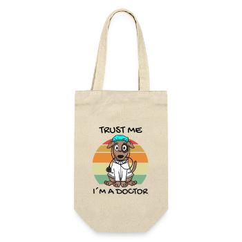 Vétérinaire vétérinaire vétérinaire cadeau - Sac à bouteille - nature - Devant