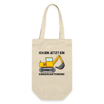 Kindergarten - Geschenkbeutel für Flaschen - Natur - Vorne