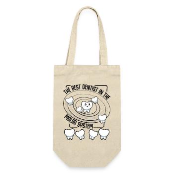 Kawaii Tooth Charm in Orbit - Gift Bag for Bottles - nature - Front