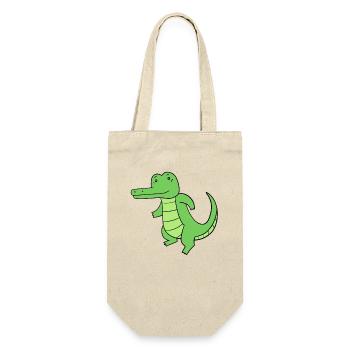 Crocodile - Sac à bouteille - nature - Devant