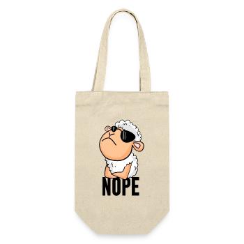 Mouton nope drôle - Sac à bouteille - nature - Devant