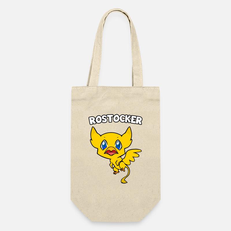 Rostocker Baby Greif - Geschenkbeutel für Flaschen - Natur