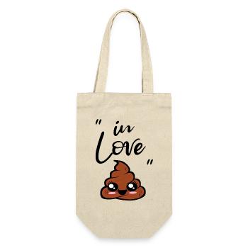 kawaii poop - Gift Bag for Bottles - nature - Front