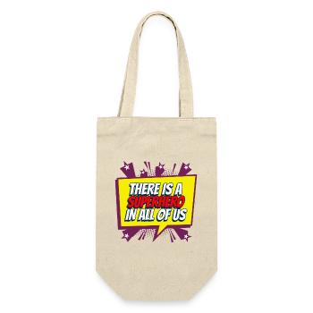 Superhero in all of us - Gift Bag for Bottles - nature - Front