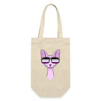 Asexuel Lgbt Sphynx Chat Asexualité - Sac à bouteille - nature - Devant