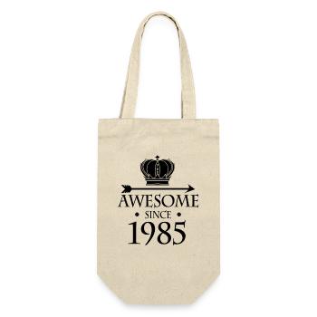 Born in 1985 - Fantastic since 1985 - Gift Bag for Bottles - nature - Front