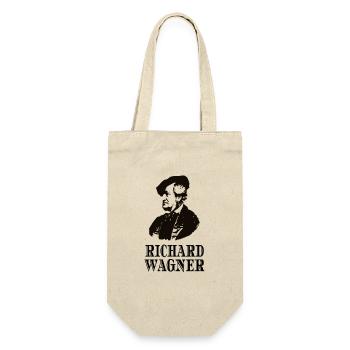 Richard Wagner Klassische Musik Komponist Klassik - Geschenkbeutel für Flaschen - Natur - Vorne