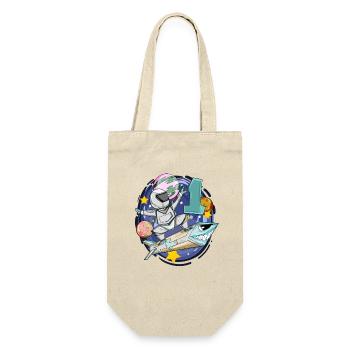 1st Birthday Astronaut 1 Years Boy Gift - Gift Bag for Bottles - nature - Front