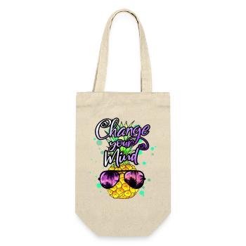cool pineapple Change your mind - Gift Bag for Bottles - nature - Front