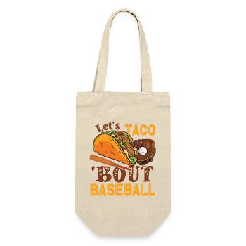 Let's Taco Bout Baseball - Sac à bouteille - nature - Devant