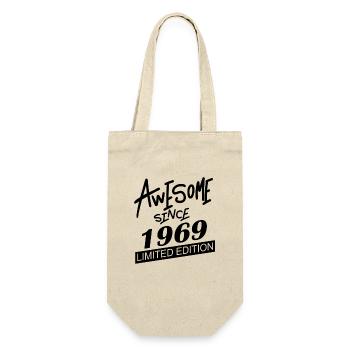 1969 - Né en 1969 - Fantastique depuis 1969 - Sac à bouteille - nature - Devant
