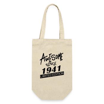 1941 - Born 1941 - Fantastic since 1941 - Gift Bag for Bottles - nature - Front