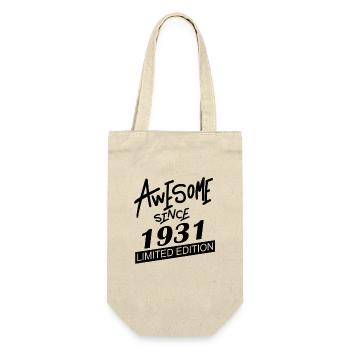 1931 - Né en 1931 - Fantastique depuis 1931 - Sac à bouteille - nature - Devant
