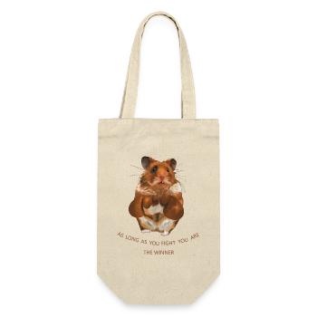 Hamster - Gift Bag for Bottles - nature - Front