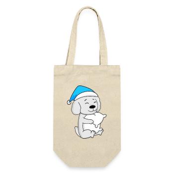 Chien race de chien Malteser - Sac à bouteille - nature - Devant