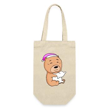 Dog dog breed Chow Chow - Gift Bag for Bottles - nature - Front