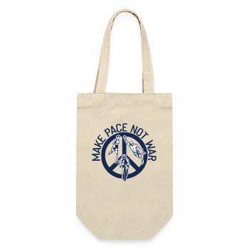 Speed up instead of war triathlete - Gift Bag for Bottles - nature - Front