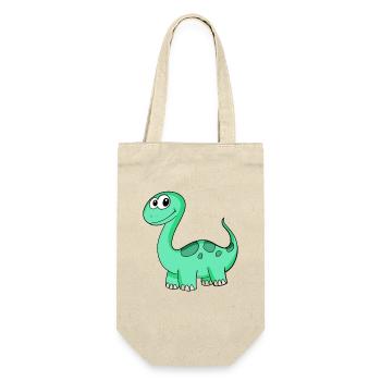Dinosaur Motif - Gift Bag for Bottles - nature - Front