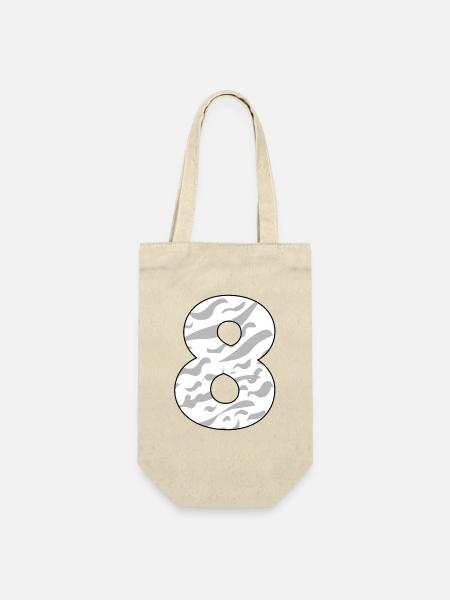8 - Geschenkbeutel für Flaschen - Natur