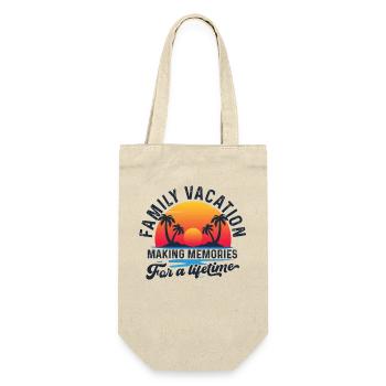 Family Vacation Making Memories Together - Gift Bag for Bottles - nature - Front