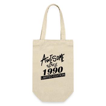 Fantastic since 1990 - born in 1990 - Gift Bag for Bottles - nature - Front